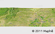 Satellite Panoramic Map of Taze