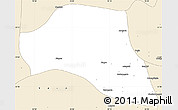 Classic Style Simple Map of Taze