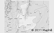 Silver Style 3D Map of Tigyaing