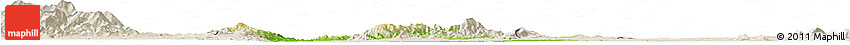 Physical Horizon Map of Tigyaing, shaded relief outside Physical Horizon Map of Tigyaing, shaded relief outside