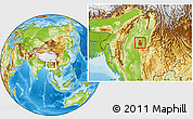Physical Location Map of Tigyaing