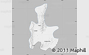 Gray Map of Tigyaing, single color outside