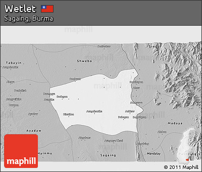 Gray 3D Map of Wetlet