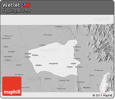Gray 3D Map of Wetlet