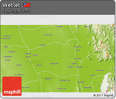 Physical 3D Map of Wetlet