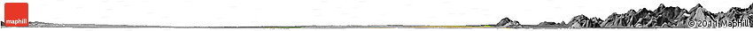 Satellite Horizon Map of Wetlet, desaturated
