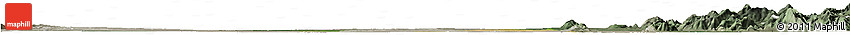 Satellite Horizon Map of Wetlet, semi-desaturated
