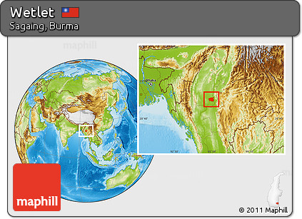 Physical Location Map of Wetlet