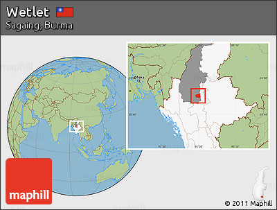 Savanna Style Location Map of Wetlet, highlighted country, highlighted parent region