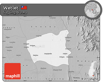 Gray Map of Wetlet
