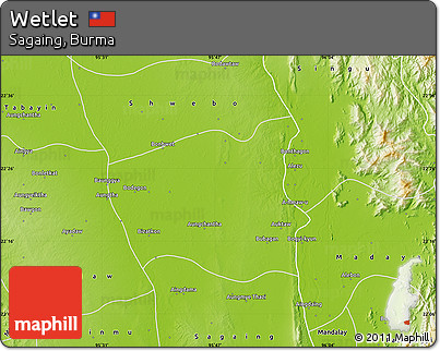 Physical Map of Wetlet