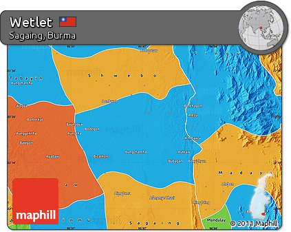 Political Map of Wetlet