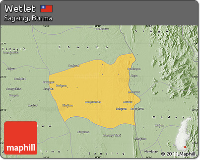 Savanna Style Map of Wetlet