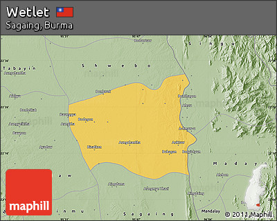 Savanna Style Map of Wetlet