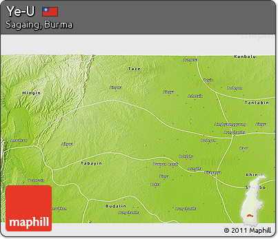 Physical 3D Map of Ye-U