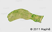 Satellite 3D Map of Ye-U, single color outside