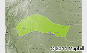Physical Map of Ye-U, semi-desaturated