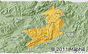 Savanna Style 3D Map of Ho-Pang
