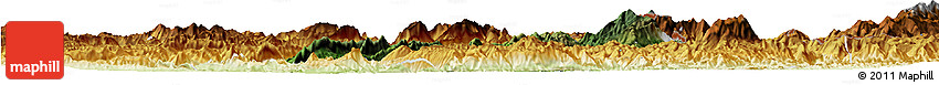 Satellite Horizon Map of Ho-Pang, physical outside