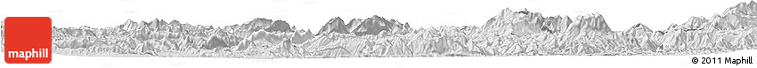 Silver Style Horizon Map of Ho-Pang