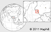 Blank Location Map of Ho-Pang