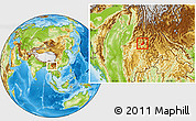 Physical Location Map of Ho-Pang