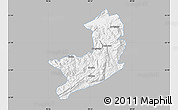 Gray Map of Ho-Pang, single color outside