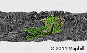 Satellite Panoramic Map of Ho-Pang, desaturated