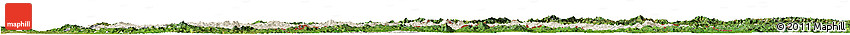 Shaded Relief Horizon Map of Shan, satellite outside Shaded Relief Horizon Map of Shan, satellite outside