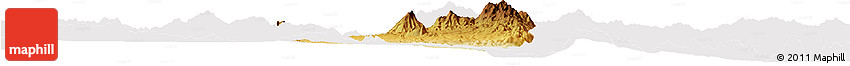 Physical Horizon Map of Hsi Hseng, cropped outside