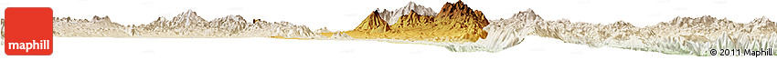 Physical Horizon Map of Hsi Hseng, lighten