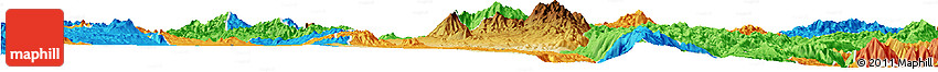 Physical Horizon Map of Hsi Hseng, political outside
