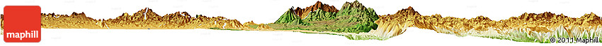 Satellite Horizon Map of Hsi Hseng, physical outside