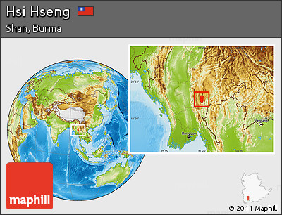 Physical Location Map of Hsi Hseng