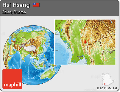 Physical Location Map of Hsi Hseng