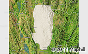 Shaded Relief Map of Hsi Hseng, satellite outside