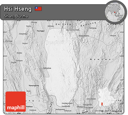 Silver Style Map of Hsi Hseng