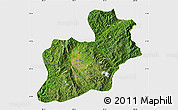 Satellite Map of Keng Tung, single color outside