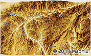 Physical 3D Map of Kong-Kyan