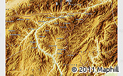 Physical Map of Kong-Kyan