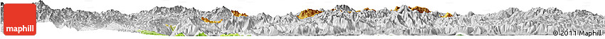 Physical Horizon Map of Langkho, lighten, desaturated