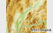 Physical Map of Langkho