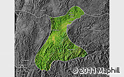 Satellite Map of Langkho, desaturated