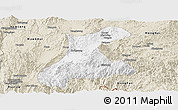 Classic Style Panoramic Map of Langkho