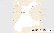 Classic Style Simple Map of Langkho