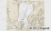Classic Style 3D Map of Mawkmai