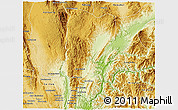 Physical 3D Map of Mawkmai