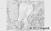 Silver Style 3D Map of Mawkmai