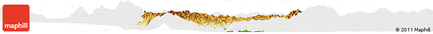 Physical Horizon Map of Mawkmai, single color outside