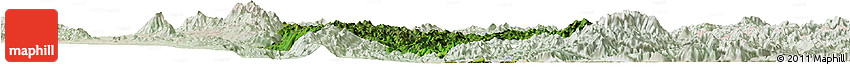 Satellite Horizon Map of Mawkmai, lighten